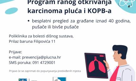 Program ranog otkrivanja karcinoma pluća i KOPB-a