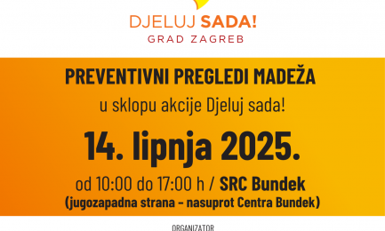 Najava akcije besplatnih pregleda madeža